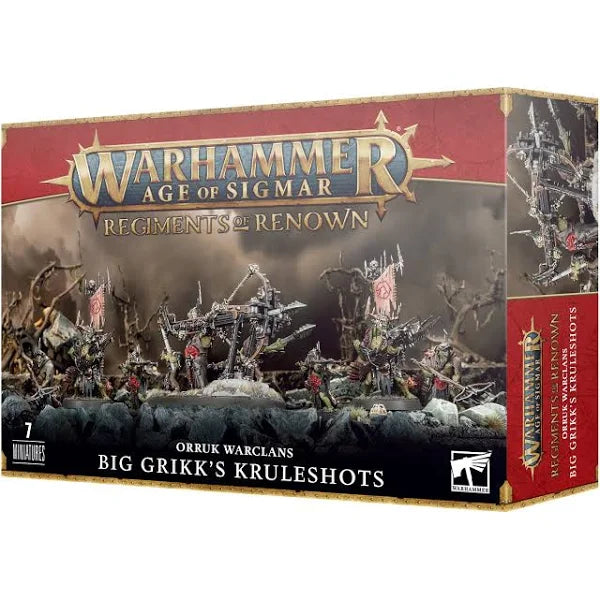Warhammer : Age of Sigmar - Orruk Warclans: Big Grikk's Kruleshots