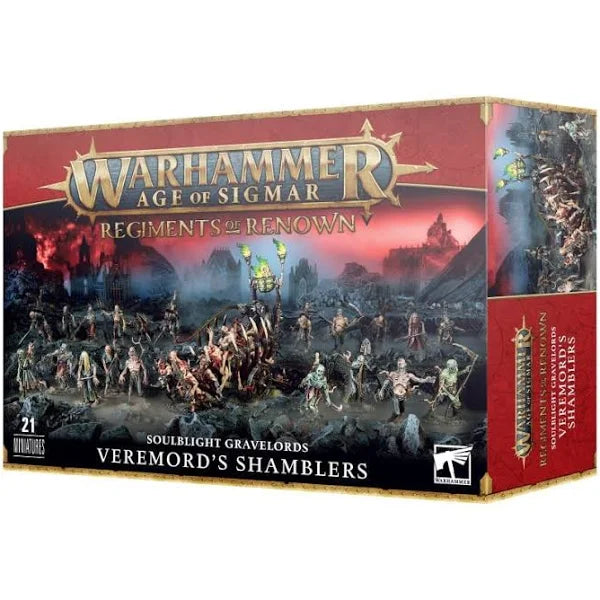Warhammer : Age of Sigmar - Regiments of Renown - Soulblight Gravelords: Veremord's Shamblers