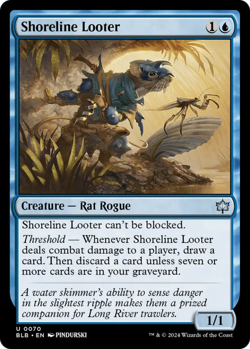 Shoreline Looter [Bloomburrow] - MTG Single