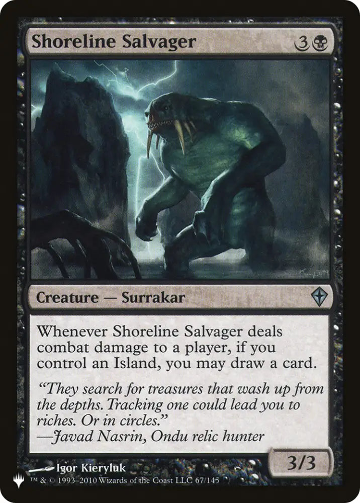 Shoreline Salvager [The List] - MTG Single