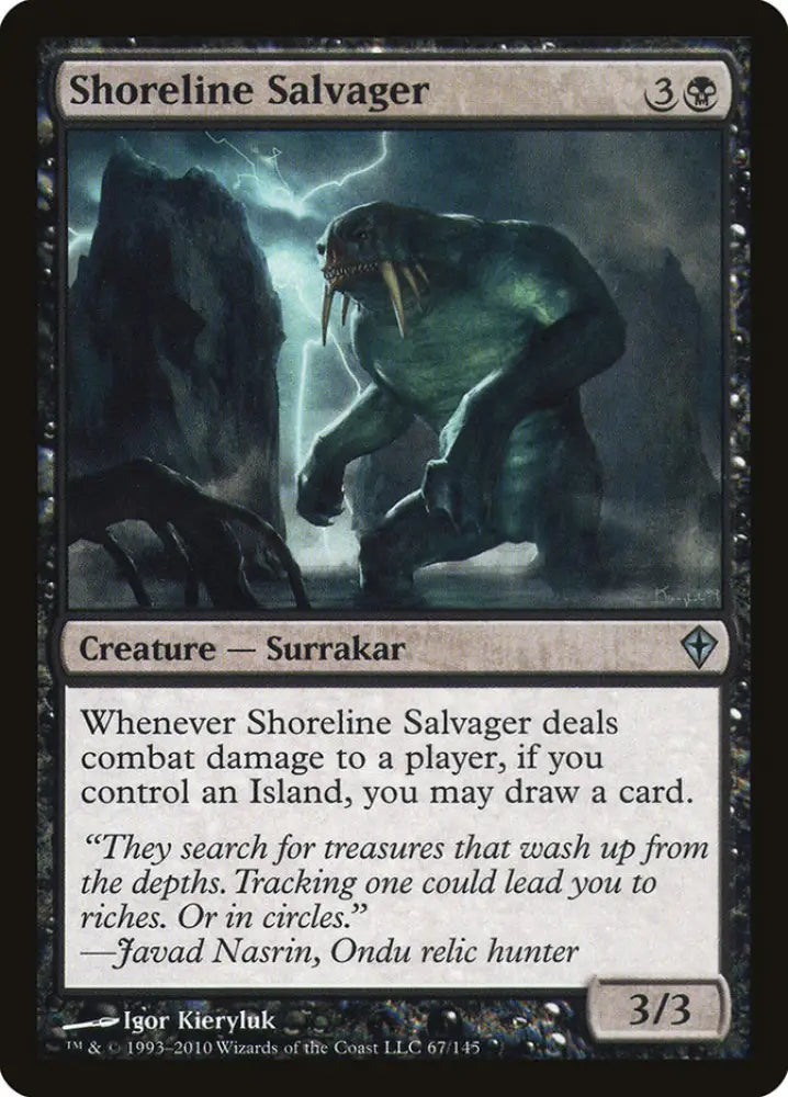 Shoreline Salvager [Worldwake] - MTG Single