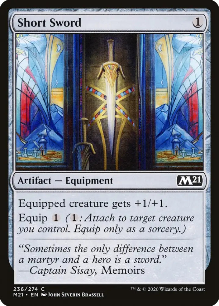 Short Sword [Core Set 2021] - MTG Single