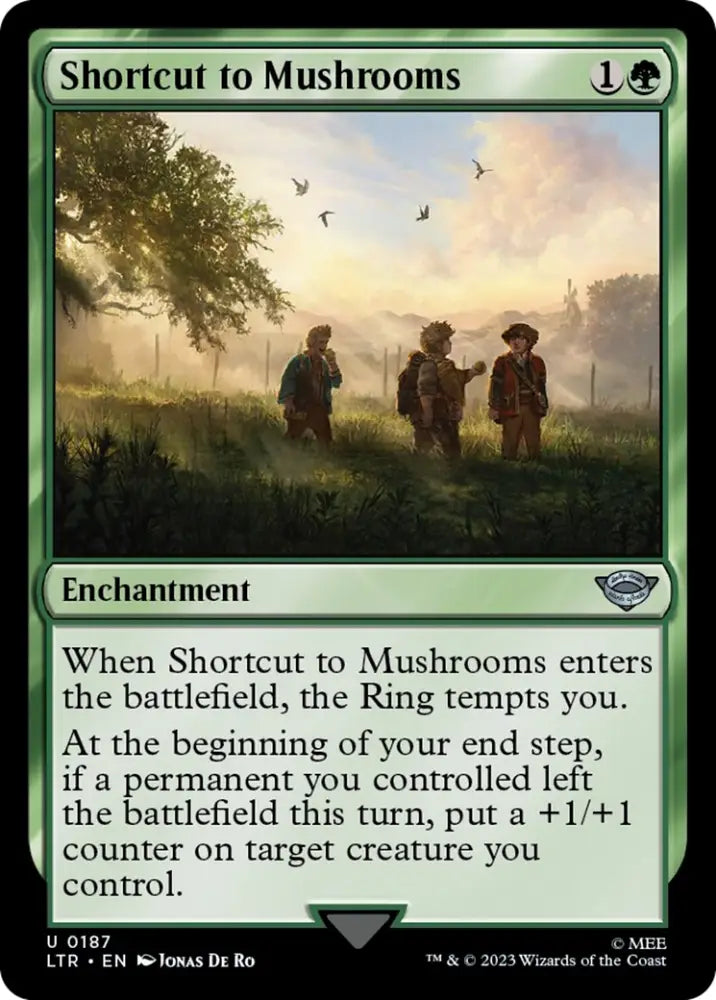 Shortcut to Mushrooms [The Lord of the Rings: Tales of Middle-Earth] - MTG Single