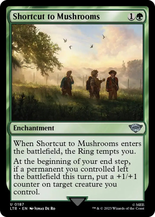 Shortcut to Mushrooms [The Lord of the Rings: Tales of Middle-Earth] - MTG Single