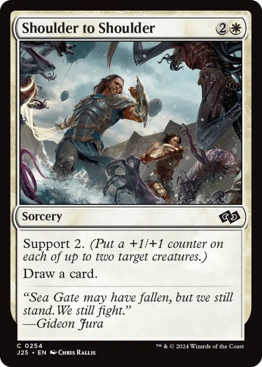 Shoulder to Shoulder [Foundations Jumpstart] - MTG Single