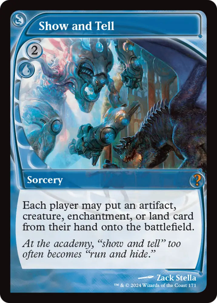 Show and Tell (Future Sight) [Mystery Booster 2] - MTG Single