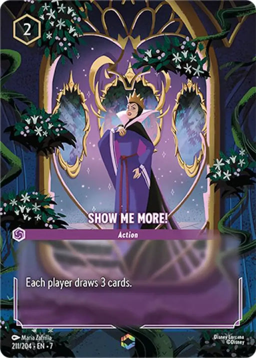 Show Me More! (Enchanted) (211/204) [Archazia’s Island] - Lorcana Single