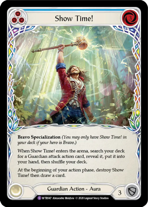 Show Time! [Welcome to Rathe Unlimited] Unlimited Rainbow Foil - Flesh And Blood Single