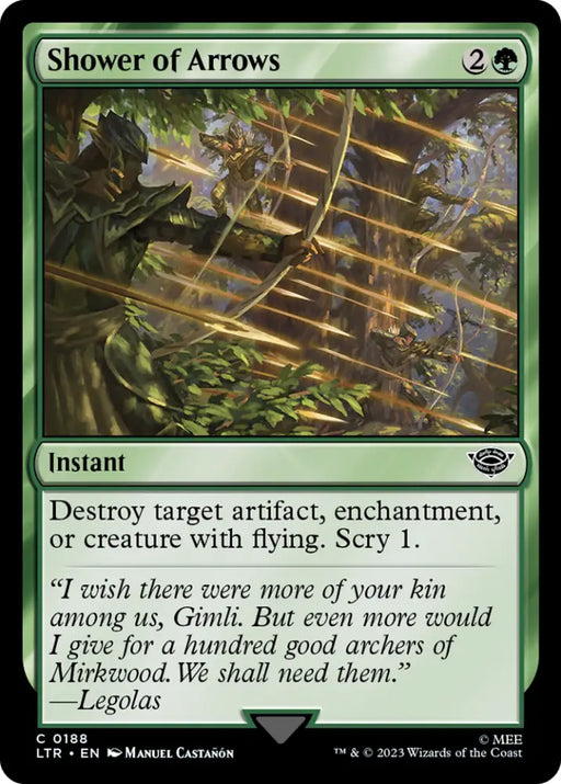 Shower of Arrows [The Lord of the Rings: Tales of Middle-Earth] - MTG Single
