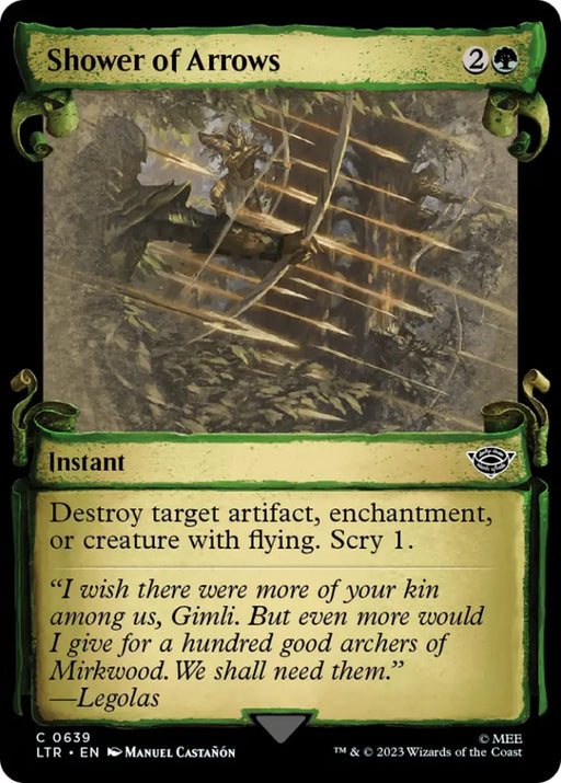 Shower of Arrows [The Lord of the Rings: Tales of Middle-Earth Showcase Scrolls] - MTG Single