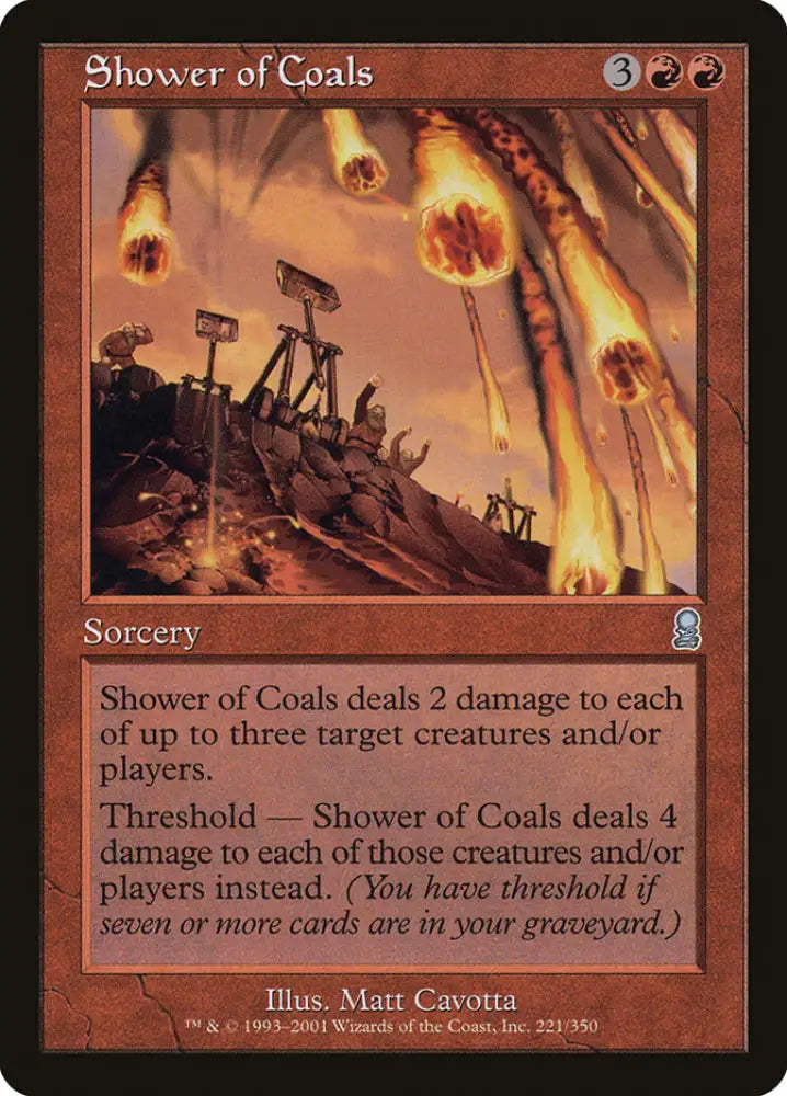 Shower of Coals [Odyssey] - MTG Single