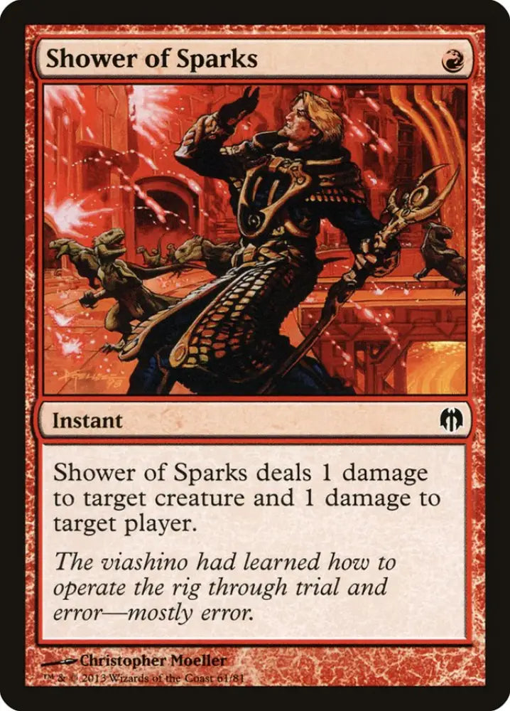 Shower of Sparks [Duel Decks: Heroes vs. Monsters] - MTG Single