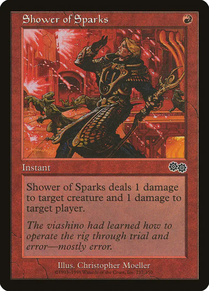 Shower of Sparks [Urza’s Saga] - MTG Single