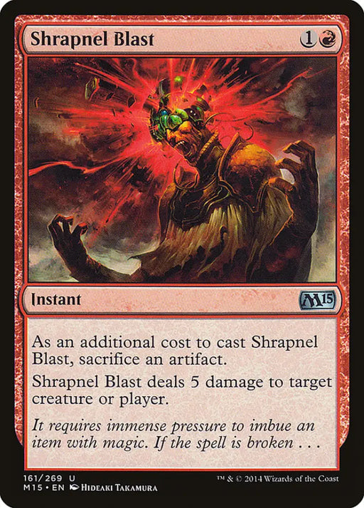 Shrapnel Blast [Magic 2015] - MTG Single