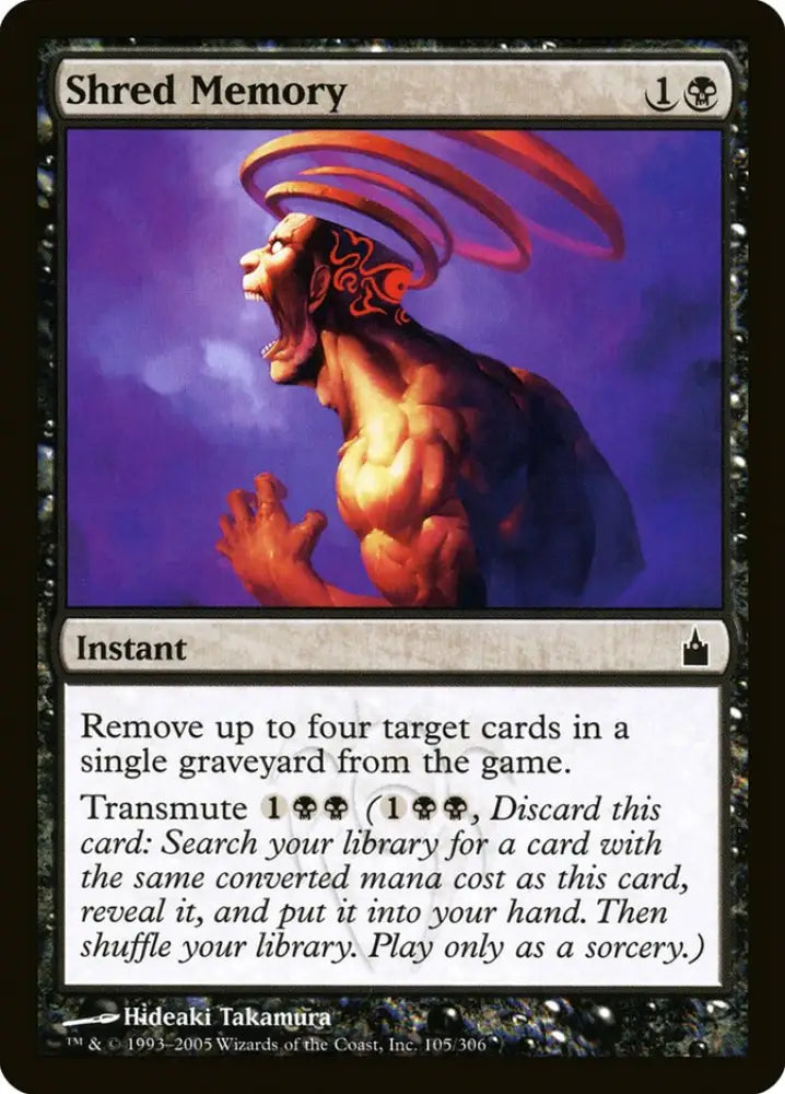 Shred Memory [Ravnica: City of Guilds] - MTG Single