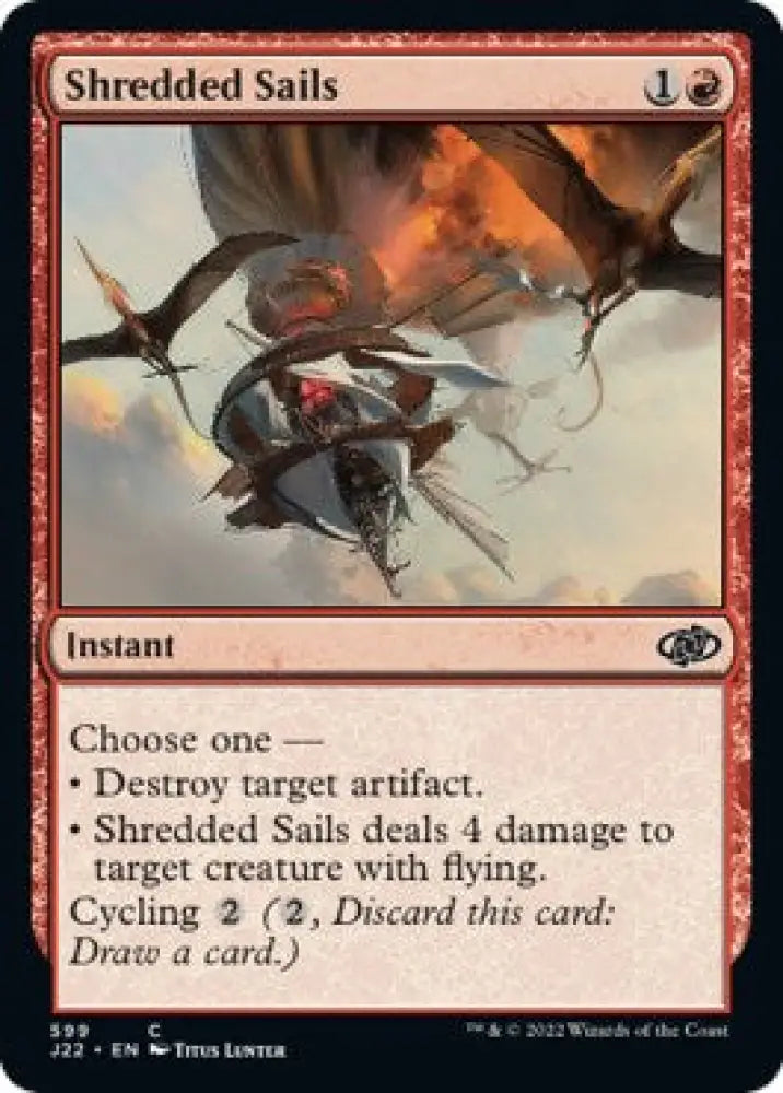 Shredded Sails [Jumpstart 2022] - MTG Single