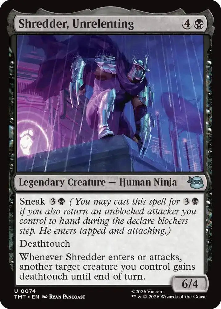 Shredder, Unrelenting (74) [Teenage Mutant Ninja Turtles]