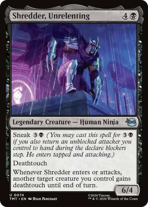 Shredder, Unrelenting (74) [Teenage Mutant Ninja Turtles]