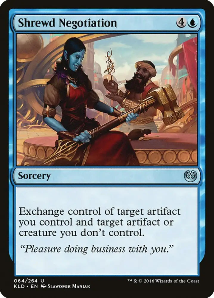 Shrewd Negotiation [Kaladesh] - MTG Single
