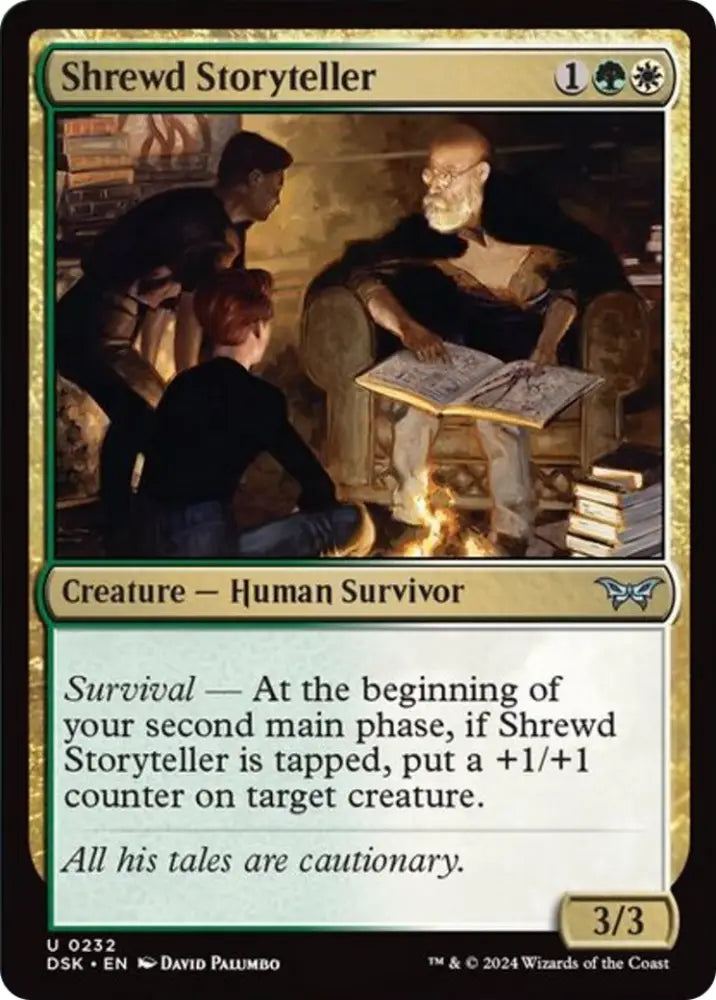 Shrewd Storyteller [Duskmourn: House of Horror] - MTG Single