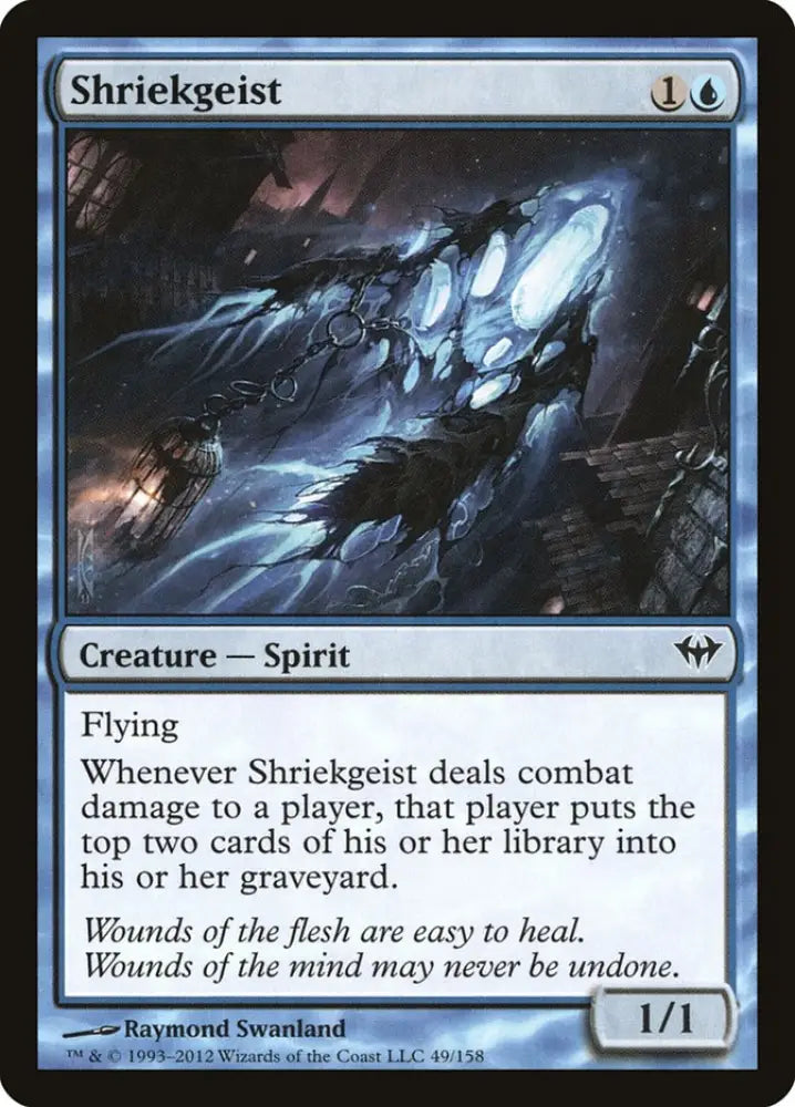 Shriekgeist [Dark Ascension] - MTG Single