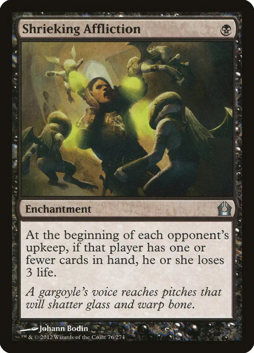 Shrieking Affliction [Return to Ravnica] - MTG Single