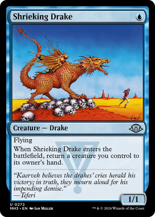 Shrieking Drake [Modern Horizons 3] - MTG Single