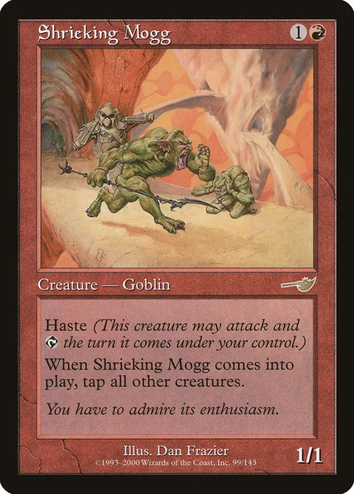 Shrieking Mogg [Nemesis] - MTG Single
