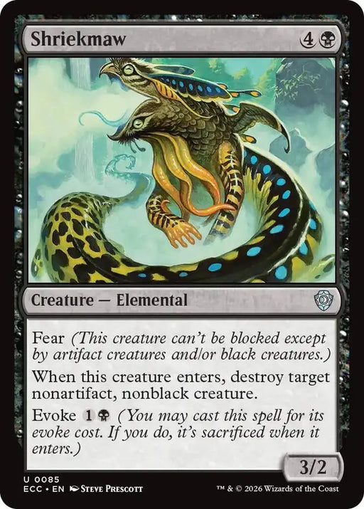 Shriekmaw (85) [Lorwyn Eclipsed Commander]