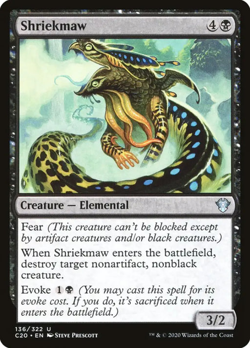 Shriekmaw [Commander 2020] - MTG Single