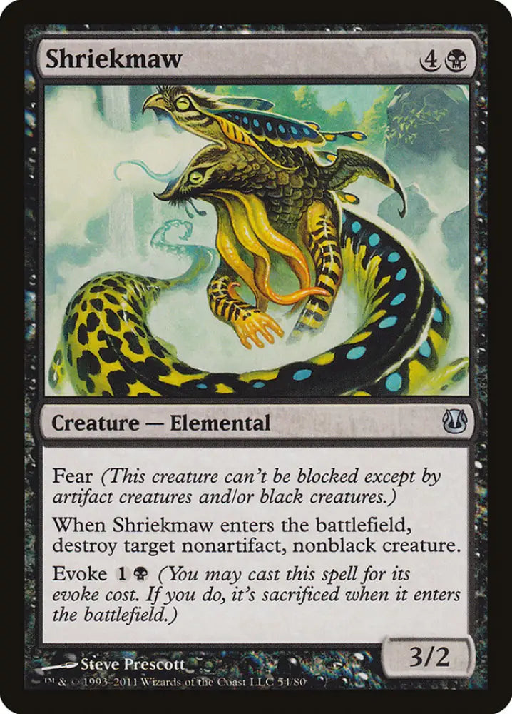 Shriekmaw [Duel Decks: Ajani vs. Nicol Bolas] - MTG Single