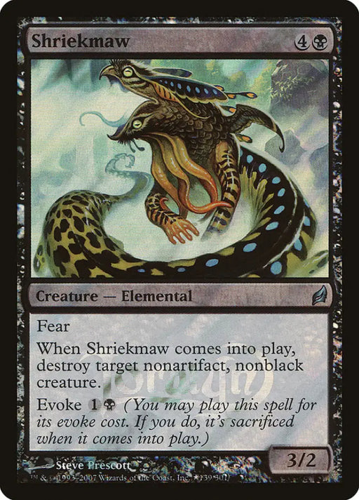Shriekmaw [Lorwyn Promos] - MTG Single
