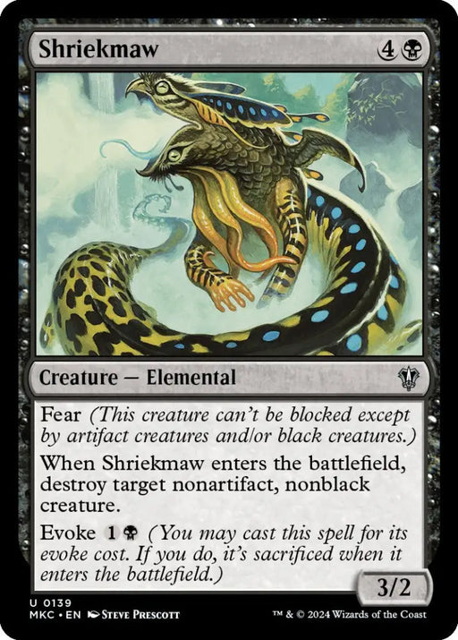 Shriekmaw [Murders at Karlov Manor Commander] - MTG Single