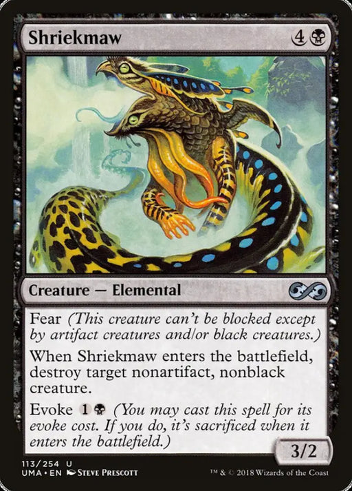 Shriekmaw [Ultimate Masters] - MTG Single