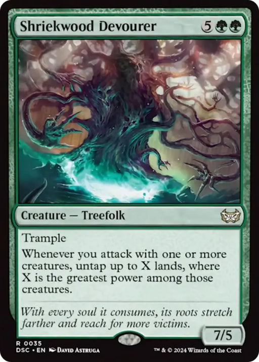 Shriekwood Devourer [Duskmourn: House of Horror Commander] - MTG Single