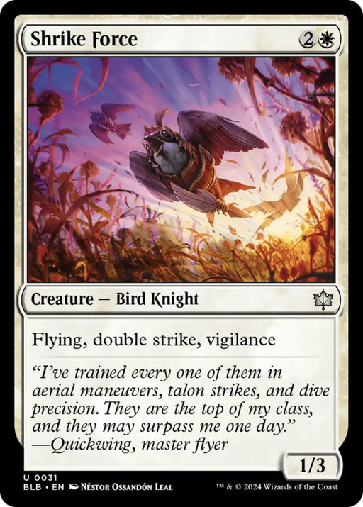Shrike Force [Bloomburrow] - MTG Single