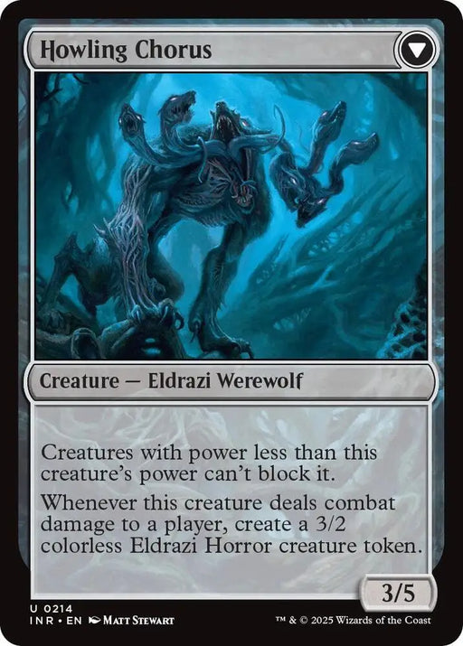 Shrill Howler // Howling Chorus [Innistrad Remastered] - MTG Single