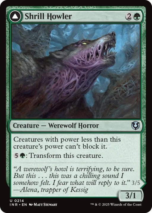 Shrill Howler // Howling Chorus [Innistrad Remastered] - MTG Single