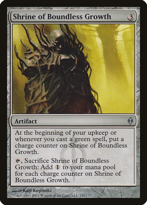 Shrine of Boundless Growth [New Phyrexia] - MTG Single