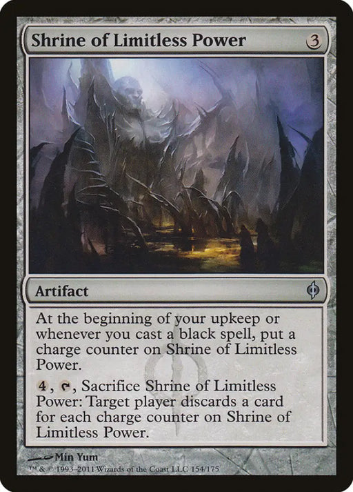 Shrine of Limitless Power [New Phyrexia] - MTG Single