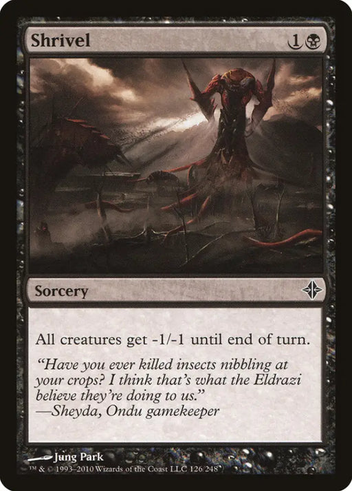 Shrivel [Rise of the Eldrazi] - MTG Single