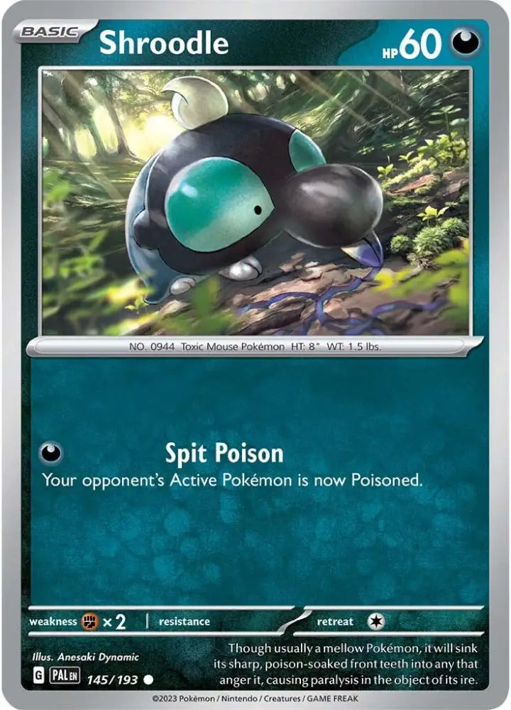 Shroodle (145/193) [Scarlet & Violet: Paldea Evolved] - Pokemon Single