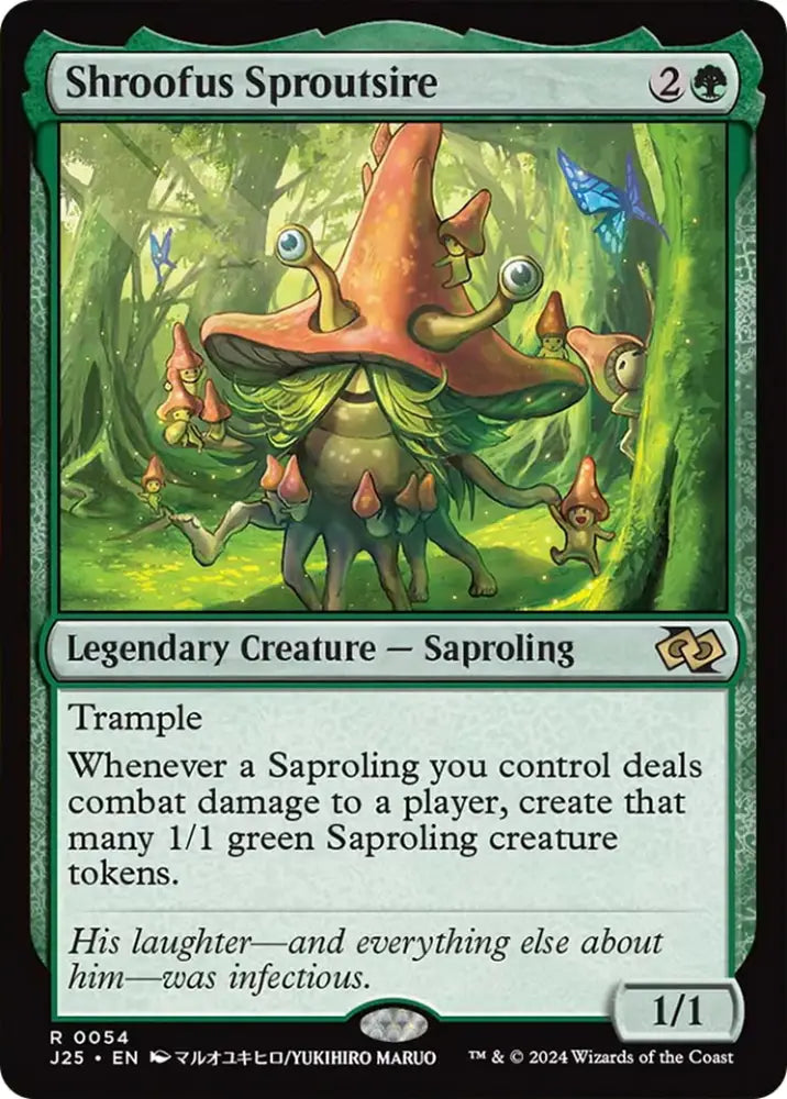 Shroofus Sproutsire (Anime) [Foundations Jumpstart] - MTG Single