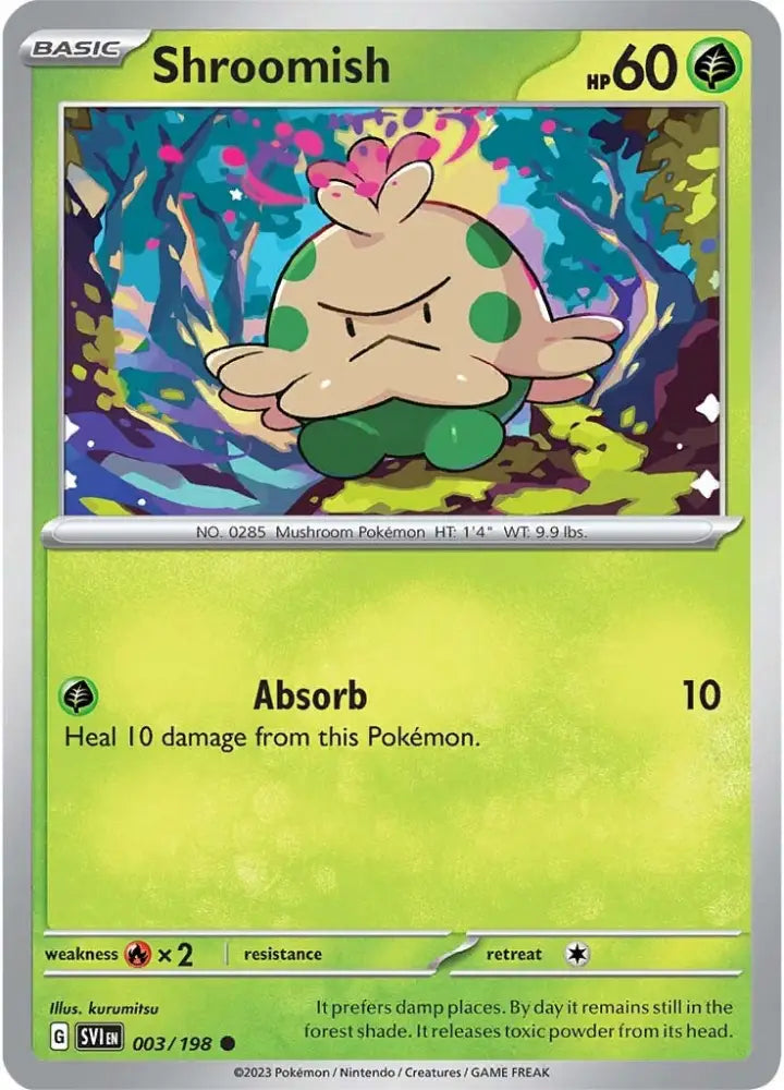 Shroomish (003/198) [Scarlet & Violet: Base Set] - Pokemon Single