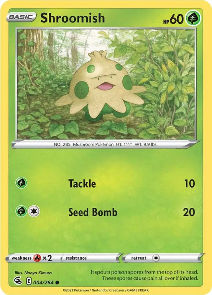 Shroomish (004/264) [Sword & Shield: Fusion Strike] - Pokemon Single