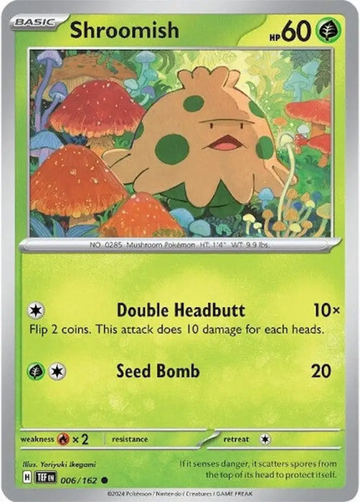 Shroomish (006/162) [Scarlet & Violet: Temporal Forces] - Pokemon Single
