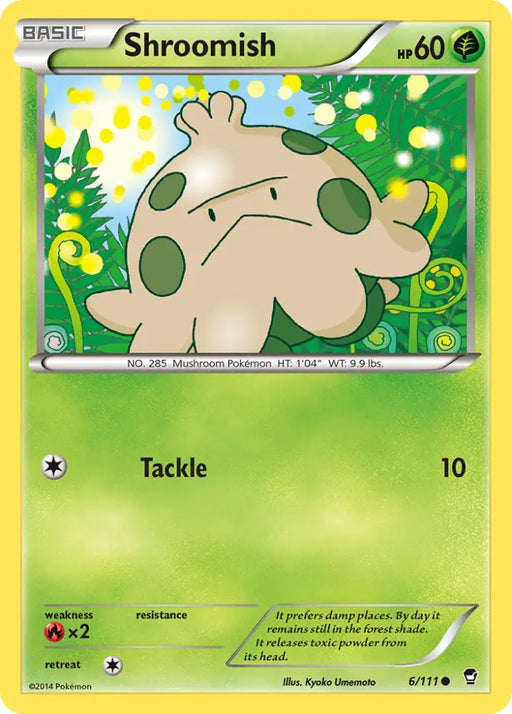 Shroomish (6/111) [XY: Furious Fists] - Pokemon Single