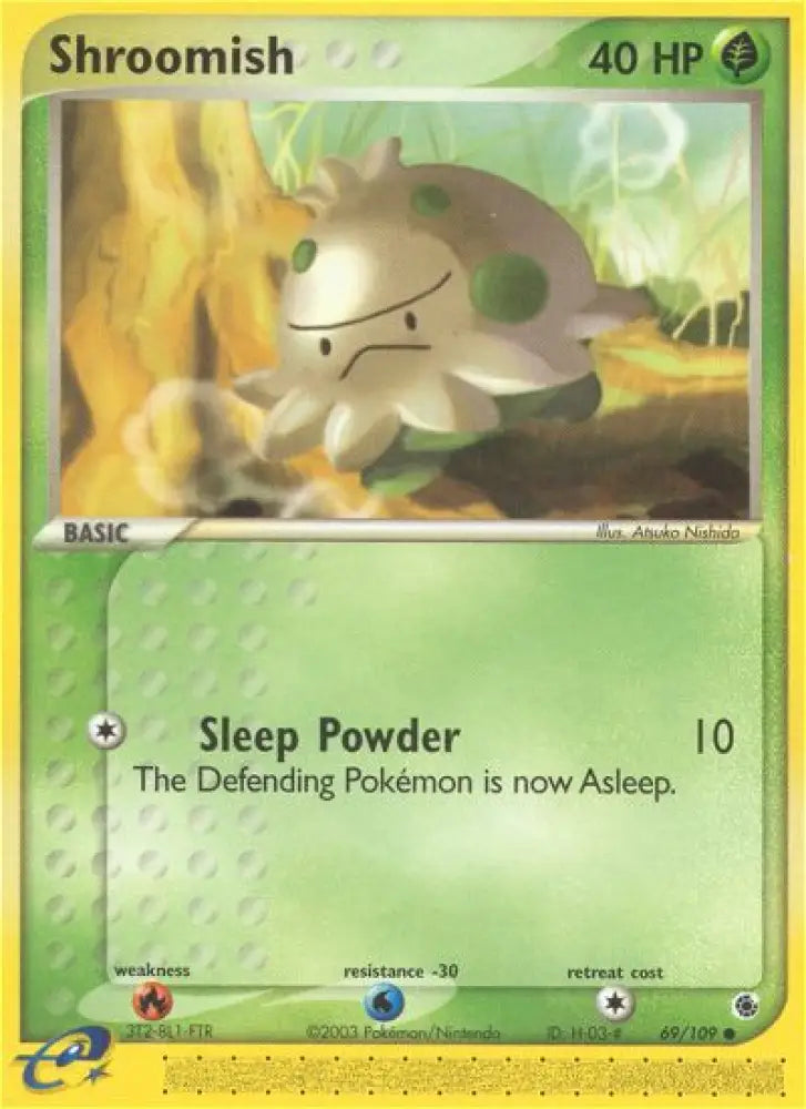 Shroomish (69/109) [EX: Ruby & Sapphire] - Pokemon Single