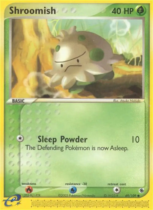 Shroomish (69/109) [EX: Ruby & Sapphire] - Pokemon Single