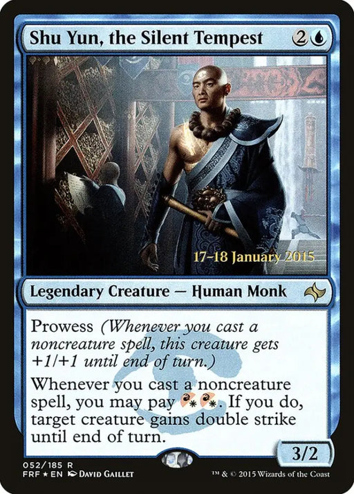Shu Yun the Silent Tempest [Fate Reforged Prerelease Promos] - MTG Single